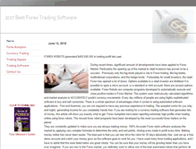 Tablet Screenshot of forexautopilots.org